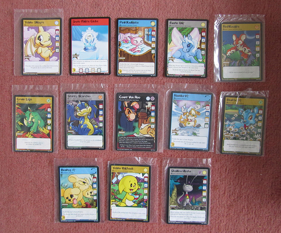 Neopets cards
